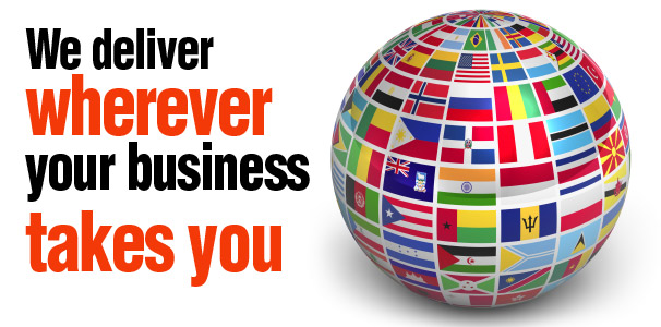 ColorCopiesUSA delivers everywhere your business takes you to