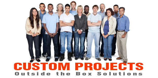 Custom Projects requires your vendors to be ready for you, and we are. Color Copies USA is great with custom projects